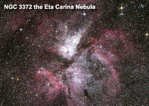 NGC 3372 Eta Carina Nebula