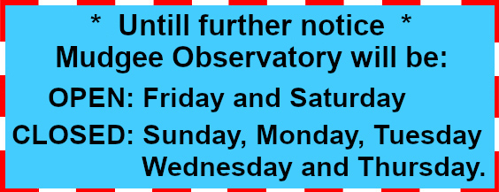 OPEN: Friday and Saturday